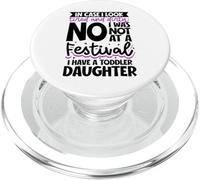 Tired Mom in Chaos - toddler daughter PopSockets PopGrip for MagSafe