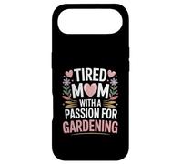 Tired Mom With A Passion For Gardening Quote Case for iPhone Air