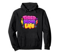 Tired Moms Club Funny Saying Mother's Day Mama Pullover Hoodie