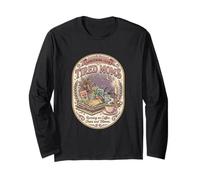 Tired Moms Gardening Club Running On Coffee Chaos Blooms Long Sleeve T-Shirt