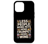Tired Musician Needs Wine And Pets Funny Music Case for iPhone 12 Pro Max