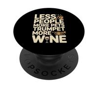 Tired Musician Needs Wine And Pets Funny Music PopSockets Adhesive PopGrip