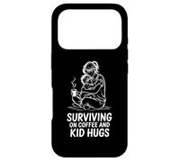 Tired Parenting Love Coffee Parent Case for iPhone 17 Pro