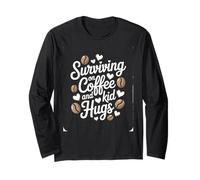 Tired Parenting Love Coffee Parent Long Sleeve T-Shirt