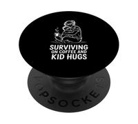 Tired Parenting Love Coffee Parent PopSockets Adhesive PopGrip