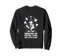 Tired Parenting Love Coffee Parent Sweatshirt