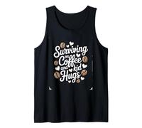 Tired Parenting Love Coffee Parent Tank Top