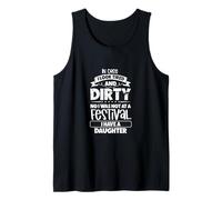 Tired Parents in Chaos - daughter Tank Top