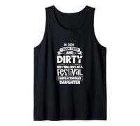 Tired Parents in Chaos - toddler daughter Tank Top