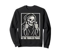 Tired Toddlers Parent In the Toddler Phased Ironic Mom Dad Sweatshirt