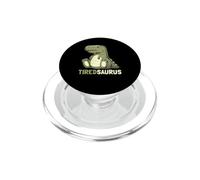 TiredoSaurus Sleepy Cute Dinosaur Funny EduEly PopSockets PopGrip for MagSafe