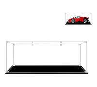 Tirff Acrylic Dustproof Display Case Compatible with Lego 42143 Ferrari Daytona SP3, Display Case, Dustproof Display Case for Lego 42143 (Not Included Lego Model)