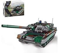 Tirff Military Tank Building Block, Leopard 2A6 Main Battle Tank, 1346 Pieces, Ages 8+ to 14