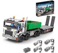 Tirff Technic Crane Building Blocks Kit, 2950 Pieces Technic Hook Crane Building Kit With motor and remote control, 4 Mode Carriage Hoist MOC Crane Remote Controlled Model Kit Compatible with L*go