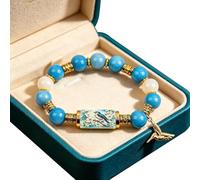 TIrievza Bird Bracelet Inspirational Beaded Charm Jewelry