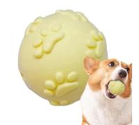TIrievza Dog Interactive Toy Pet Teething Bouncy Ball Squeaky