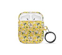 Tirita Case/Cover compatible with Apple AirPods 1 & 2 Earpods. [25- Floral Ditsy Flowers]