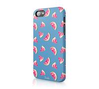 Tirita Compatible with iPhone 7 Plus & 8 Plus Hard Case Cover Floral Flowers Shabby Chic Stripes Lines Polka Fruits Watermelon Lemons Striped Summer Design Designer Pattern Snap-On Protective