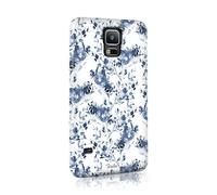 Tirita Compatible with Samsung Galaxy S8 Plus Hard Case Cover Floral Flowers Shabby Chic Stripes Lines Polka Fruits Watermelon Lemons Striped Summer Design Designer Pattern Snap-On Protective
