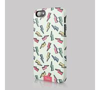 Tirita Hard Phone Case Cover Compatible with iPhone 11 Pro Comic Funny Retro 80s Lightning Bolt Cassette Tape
