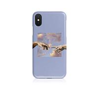 Tirita Hard Phone Case Cover Compatible with iPhone 11 Pro Masterpiece Art Famous Artists Touch Of God Michelangelo