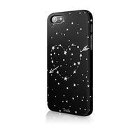Tirita Hard Phone Case Cover Compatible with iPhone 11 Pro Max Celestial Moon Stars Rocket Universe Space