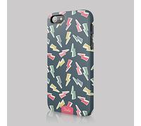 Tirita Hard Phone Case Cover Compatible with iPhone 11 Pro Max Comic Funny Retro 80s Lightning Bolt Cassette Tape