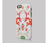 Tirita Hard Phone Case Cover Compatible with iPhone 11 Pro Max Folk Country Fable Animals Flowers Tales Naive Art