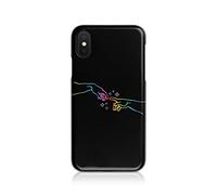 Tirita Hard Phone Case Cover Compatible with iPhone 12 & 12 Pro Classic Art Famous Artists Touch of Michelangelo