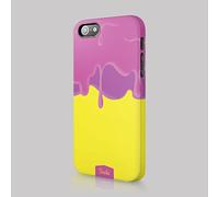 Tirita Hard Phone Case Cover Compatible with iPhone 12 Mini Ice Lolly Drip Neon Purple Slime