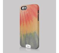 Tirita Hard Phone Case Cover Compatible with iPhone 12 Mini Retro Tie Dye Vibrant Rainbow