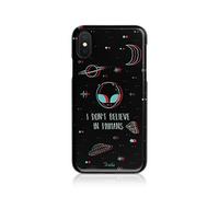 Tirita Hard Phone Case Cover Compatible with Samsung Galaxy S10 Plus Cartoon Don't Believe Humans