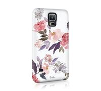 Tirita Hard Phone Case Cover Compatible with Samsung Galaxy S10 Plus Watercolour Roses Spring Flower Garden