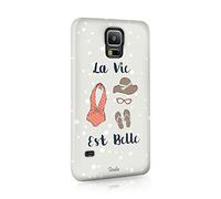 Tirita Hard Phone Case Cover Compatible with Samsung Galaxy S20 Plus Fashion Sea and Summer La Vie Est Belle