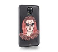 Tirita Hard Phone Case Cover Compatible with Samsung Galaxy S20 Plus Rock and Roll Day of the Dead Woman
