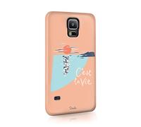 Tirita Hard Phone Case Cover Compatible with Samsung Galaxy S20 Seaside Boats C'est La Vie