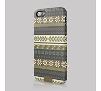 Tirita Hard Plastic Phone Case Cover Trendy Fashion Cute Design Fair Isle Pattern Winter Compatible with iPhone 7/8 / SE 2020 / SE 2022