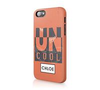 Tirita Personalised Initials Custom Hard Phone Case Cover Compatible with iPhone 12 Pro Max Alternative Rock and Roll Uncool Red and Black