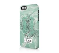 Tirita Personalised Initials Custom Hard Phone Case Cover Compatible with iPhone 12 Pro Max Nature Ocean Life Seahorses Love