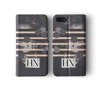 Tirita Personalised Initials Custom Wallet Leather Flip Phone Case Compatible with Samsung Galaxy S10 Rock Skulls Roses Dead Flowers Quotes Tatoo Gothic