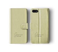 Tirita Personalised Initials Custom Wallet Leather Flip Phone Case Compatible with Samsung Galaxy S9 Shabby Dots Stripes Gold Marble Stars Animal Plaid