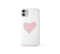 Tirita Personalised Phone Case Cover Compatible with iPhone 11 Pro - Sassy Girl [07 - Baby Pink Heart]