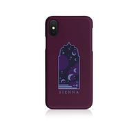 Tirita Personalised Phone Case Cover Compatible with iPhone Xs Max - Spiritual Elements [14 - Gothic Moon Architecture]
