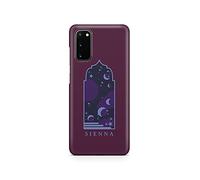 Tirita Personalised Phone Case Cover Compatible with Samsung Galaxy S20 Plus - Spiritual Elements [14 - Gothic Moon Architecture]