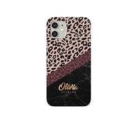 Tirita Pesonalised Phone Case Compatible with iPhone 16 Plus, hard cover, snap-on - Animal Print Dark Jungle