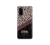 Tirita Pesonalised Phone Case Compatible with Samsung Galaxy S23, hard cover, snap-on - Animal Print Dark Jungle