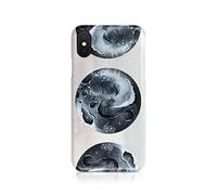 Tirita Phone Case Compatible with iPhone 6 & 6s Hard Cover Moon Space Constellations Cosmic Galaxy Nebula Stars