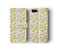 Tirita Phone Case Compatible with Samsung Galaxy S10 Plus Flip Book Wallet Cover PU Leather Tropical Flamingo Pineapple Bananas Watermelon Quotes