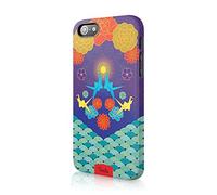 Tirita Phone Case Compatible with Samsung Galaxy S8 Hard Cover Japanese Bloom Birds Sunrise Flowers Trendy