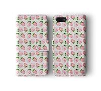 Tirita Phone Case Compatible with Samsung Galaxy S8 Plus Flip Book Wallet Cover PU Leather Tropical Flamingo Pineapple Bananas Watermelon Quotes